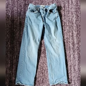Abercrombie low rise baggy 90s jeans